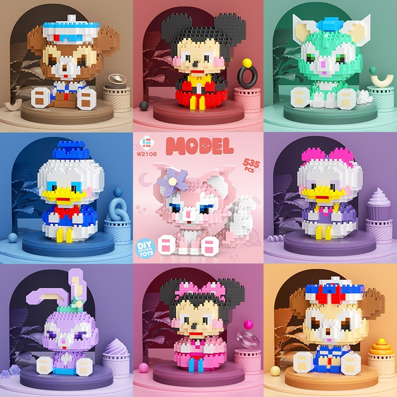 Bộ mô hình đồ chơi lego lắp ráp xếp hình 3D Nhân Vật Anh Hùng Thu Nhỏ Siêu Dễ Thương, Biệt Đội Siêu Anh Hùng- LG1