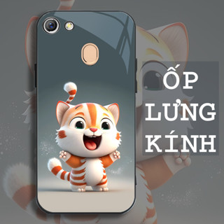  Ốp Lưng OPPO F5 F5 YOUTH F7 Mặt kính cường lực cao cấp Họa tiết 12 CON GIÁP NGỘ NGHĨNH 