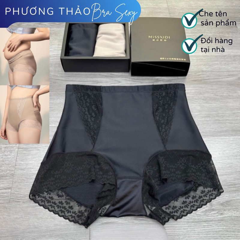 Set 2 Quần Lót Nữ Cạp Cao Gen Bụng Mẫu Mới Ha131 Định Hình Giảm Mỡ Thon Eo