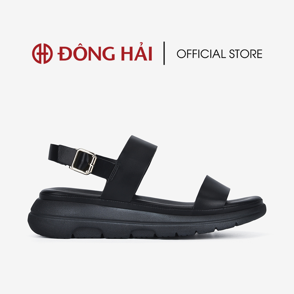 Giày Sandals Nữ Zucia Quai Ngang Đế Bằng 5cm - SRX66