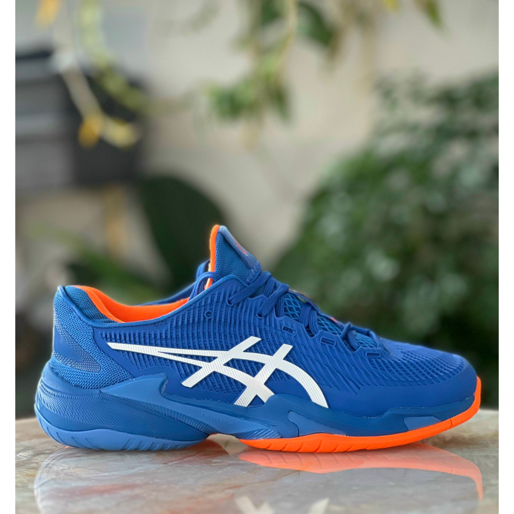 GIÀY TENNIS ASICS COURT FF3 NOVAK XANH/TRẮNG/CAM