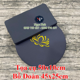 Bộ nệm ngồi thiền định yoga giúp giảm căng thẳng, thư giãn tinh thần - tọa cụ và bồ đoàn sang trọng