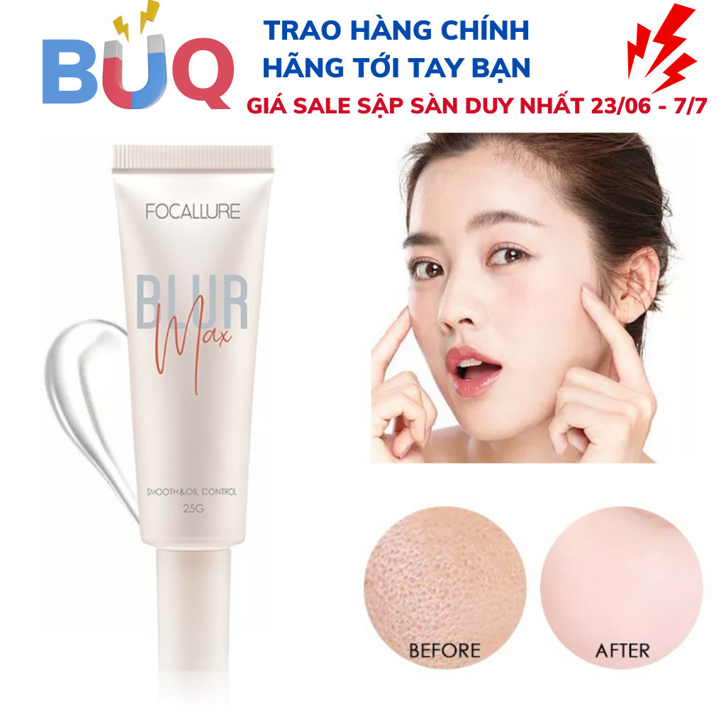 Gel Lót Trang Điểm Focallure Kiểm Soát Dầu Thu Nhỏ Lỗ Chân Lông 25g FA138