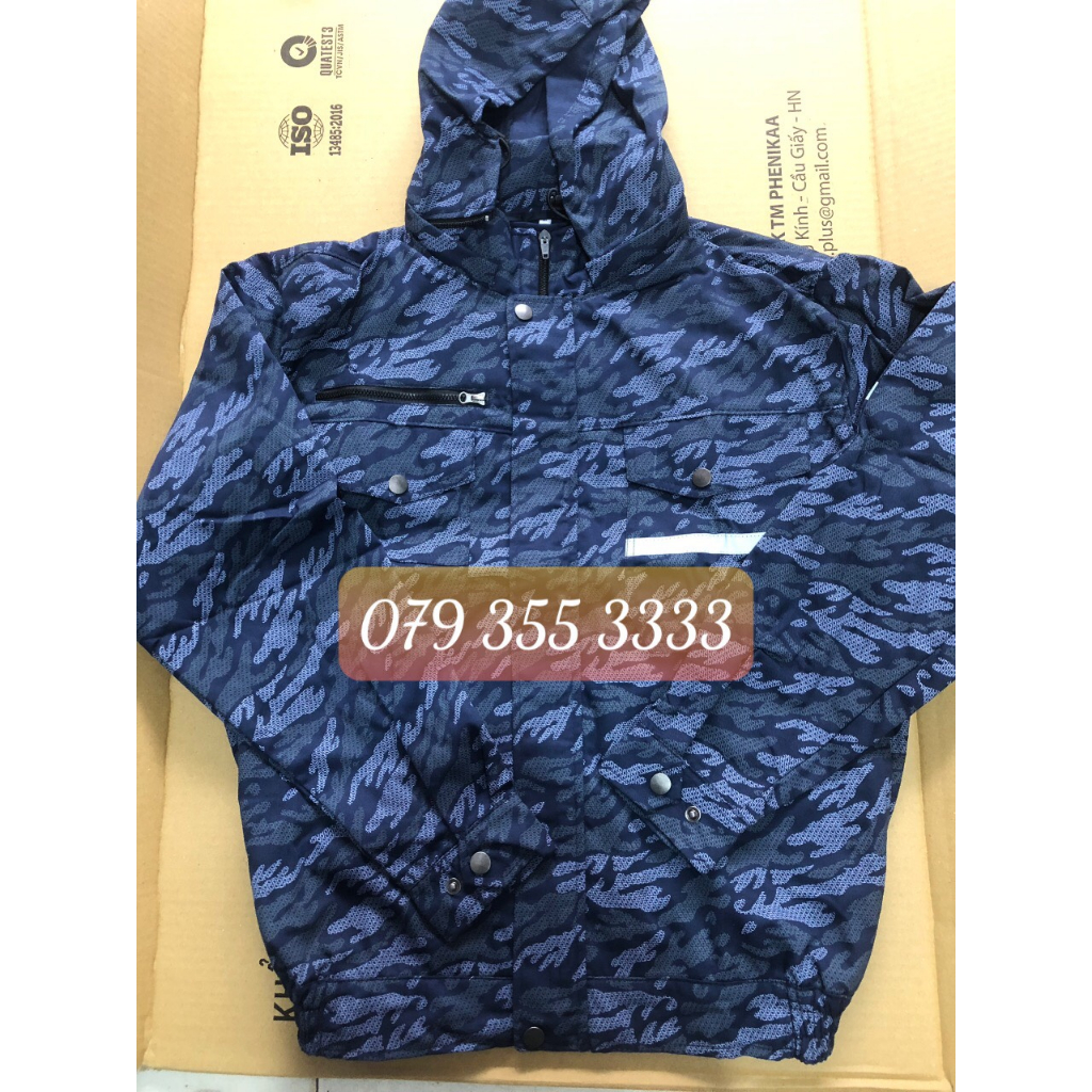 Áo quạt điều hoà có mũ