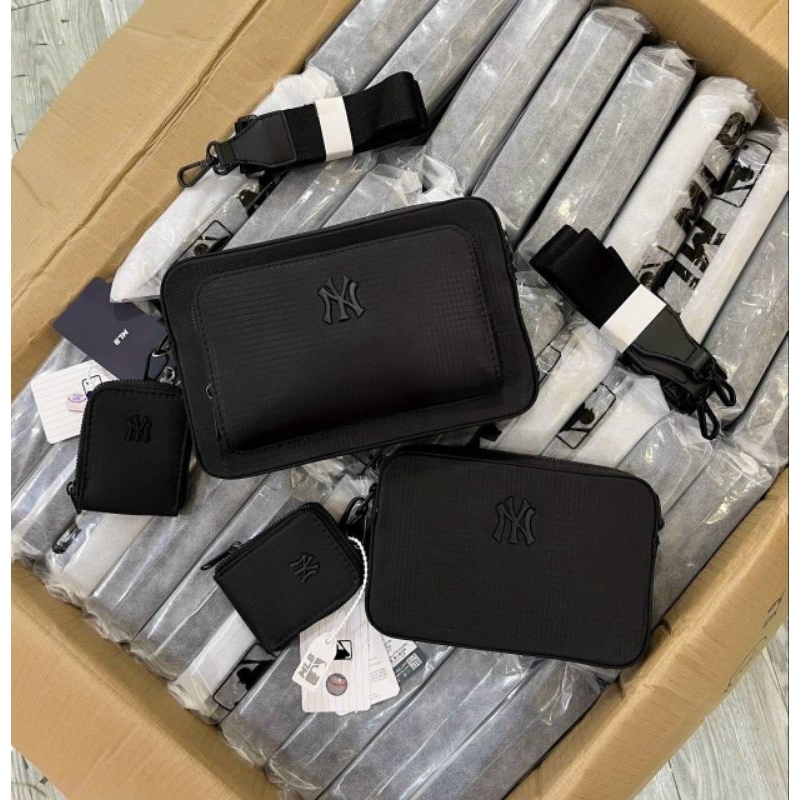 Túi Đeo Chéo MLB Industrial Crossbody Black
