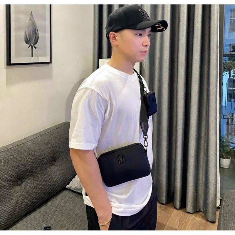 Túi Đeo Chéo MLB Industrial Crossbody Black