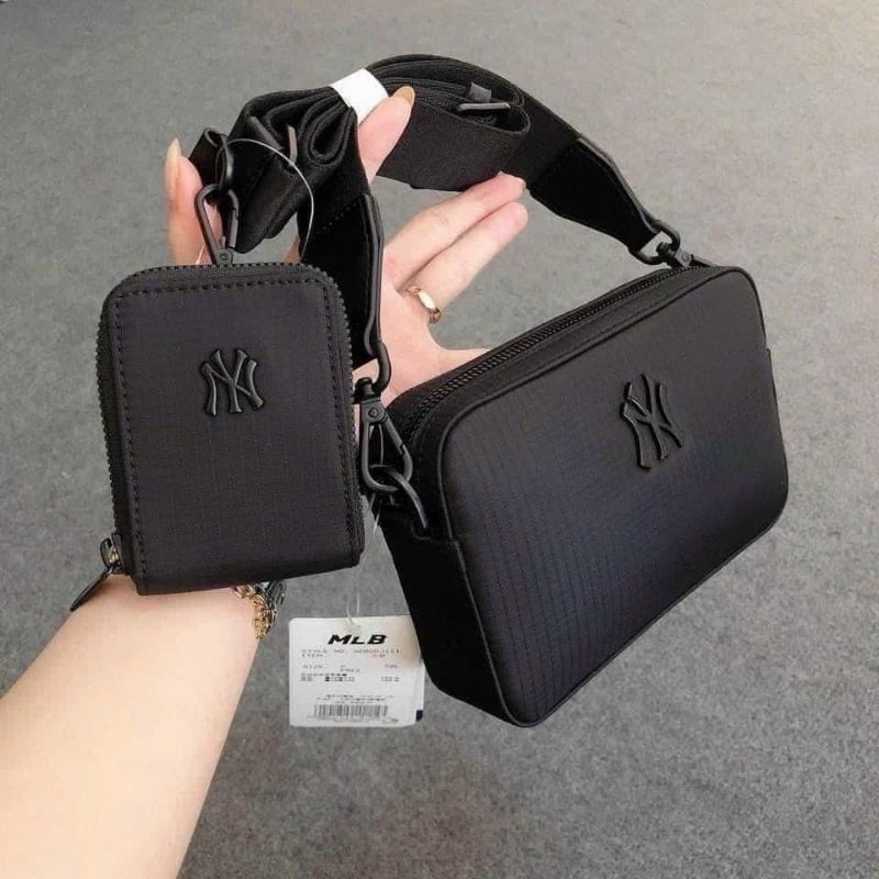 Túi Đeo Chéo MLB Industrial Crossbody Black