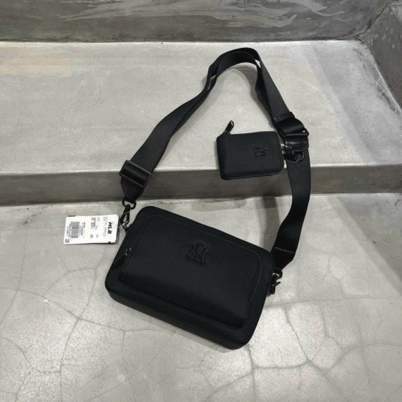 Túi Đeo Chéo MLB Industrial Crossbody Black