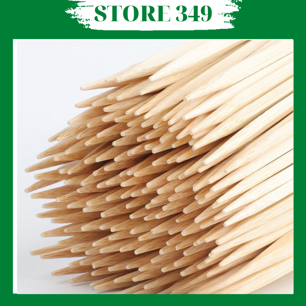 Xiên Tre 25cm – 50 Cái - Xiên Cứng