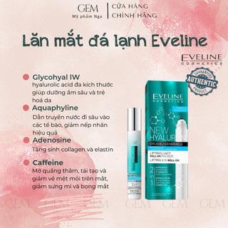 Lăn xoá nhăn vùng mắt eveline mẫu mới xem ảnh bên