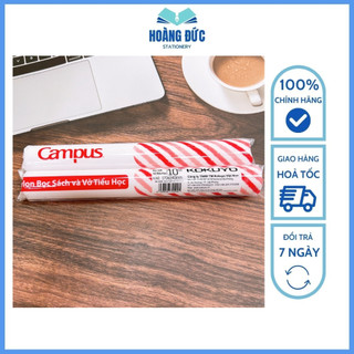 Cuộn 10 Nylon Bọc Sách Vở Campus Cấp 1, Cấp 2 - Hoàng Đức