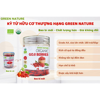 Kỷ tử hữu cơ có chứng nhận USDA Green Nature