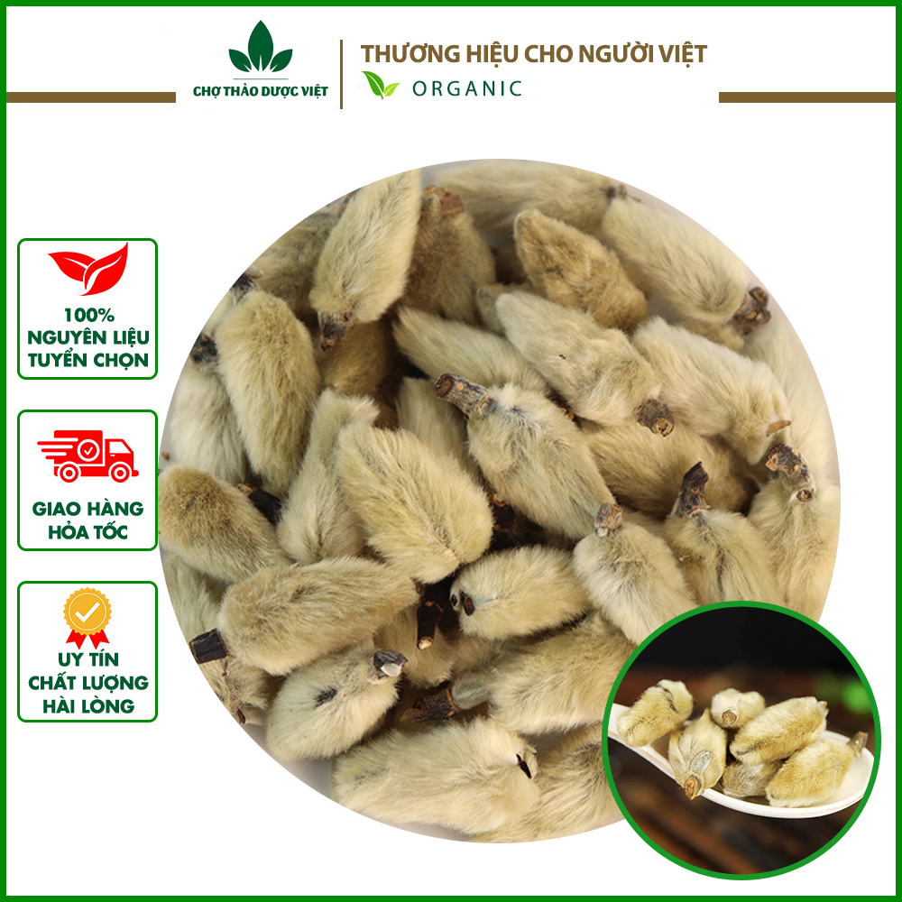 Tân di hoa thượng hạng 100g ( Nụ hoa mộc lan khô, sạch, đẹp) - Chợ Thảo Dược Việt
