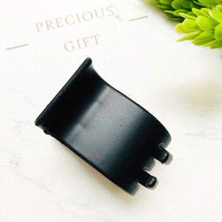 Set 2 Kẹp tóc gấp tóc 3 răng 5 răng dài 4,5cm 5cm màu đen loại 2 - 35rangđen