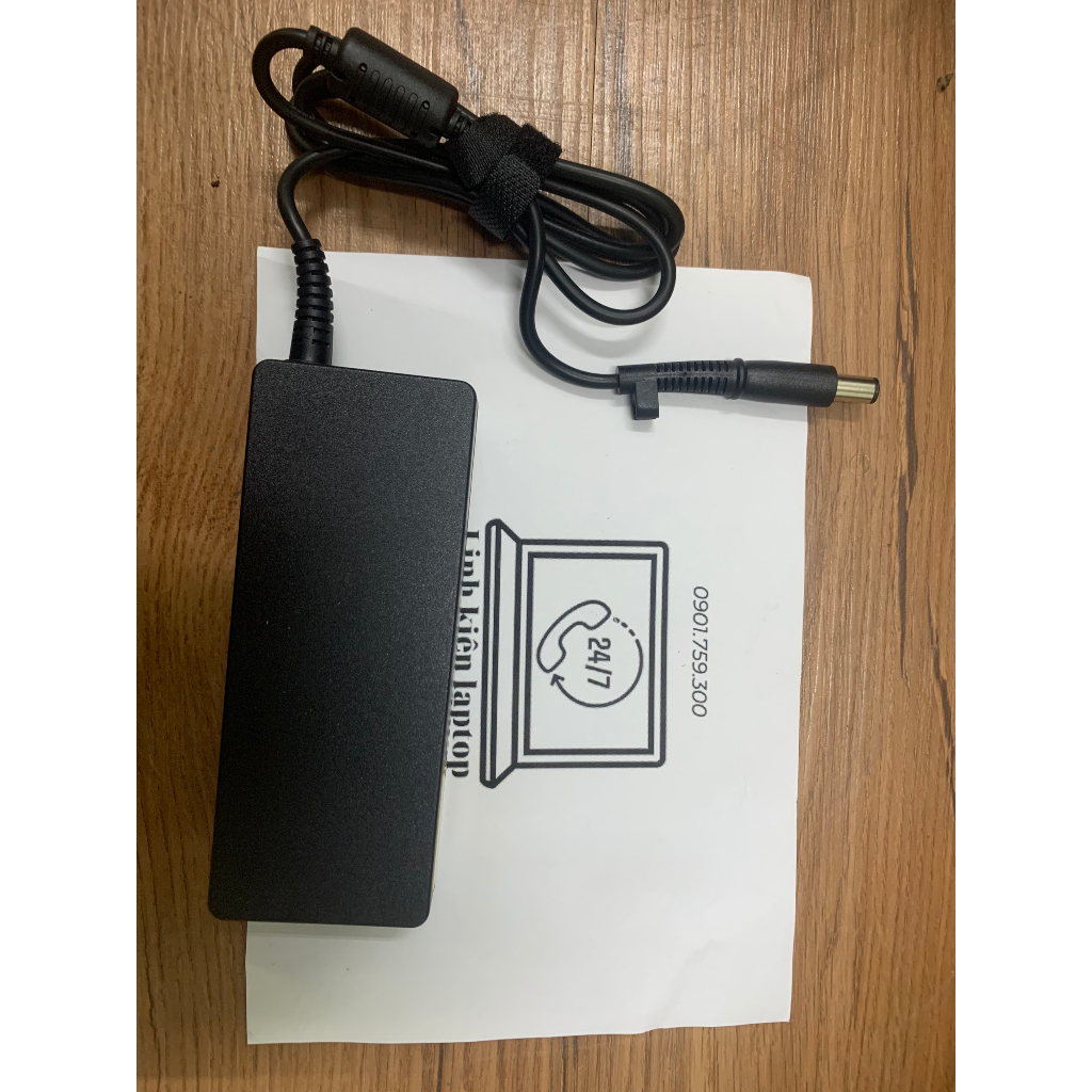 Sạc Laptop HP 19V - 4.74A   chân kim to 7.4mm cho HP 8460 8470 8560P 8570P 7.4mm