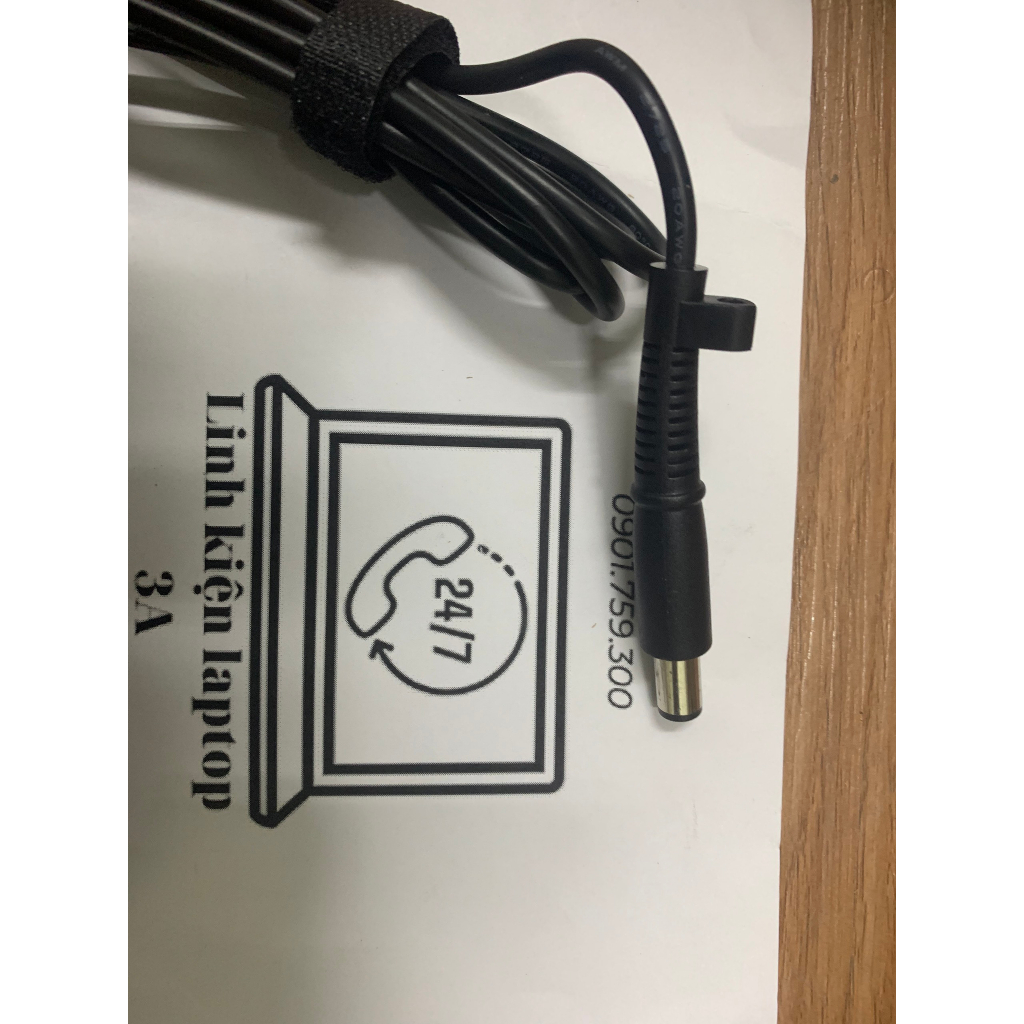 Sạc Laptop HP 19V - 4.74A   chân kim to 7.4mm cho HP 8460 8470 8560P 8570P 7.4mm