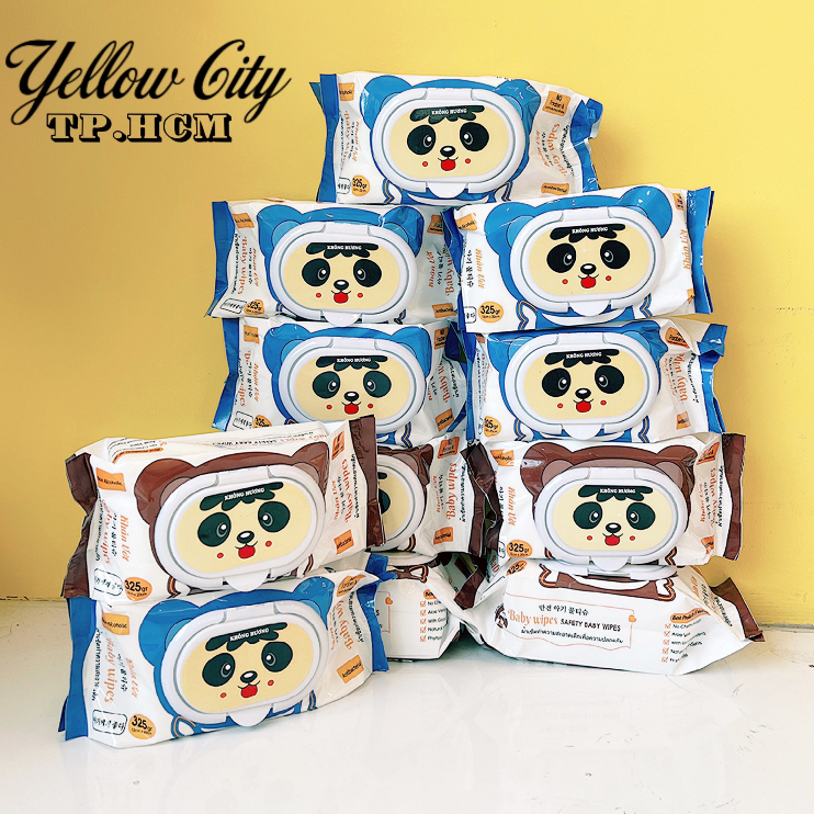 Khăn ướt Baby Wipes 325gr bịch to , không mùi, hàng chính hãng