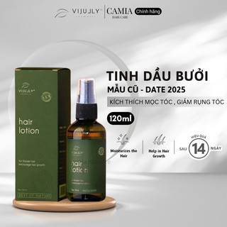 Tinh dầu bưởi vi jully 100ml - giúp mọc tóc - giảm rụng tóc - giúp dày tóc