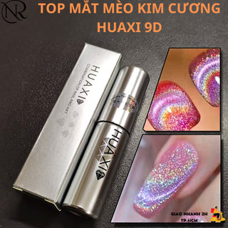  Mắt mèo kim cương Huaxi 9D chính hãng  Sơn gel móng tay mắt mèo kim cương Huaxi siêu sáng - Nails Red 