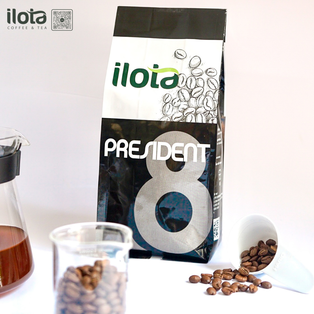 Cà phê đặc sản Arabica Cầu Đất ILOTA 8 Specialty rang xay nguyên chất Amazing Cup, pha phin, coldbrew