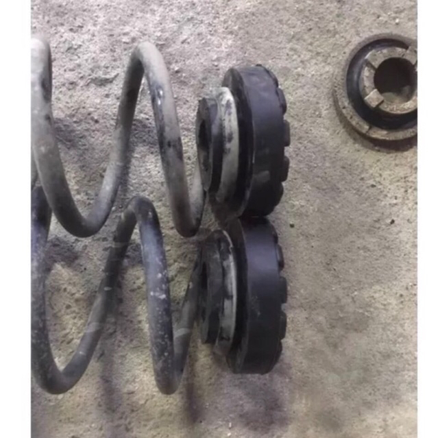 Dùng cho xe Huyndai- 1 Cặp cao su đúc nguyên khối giảm chấn, nâng gầm sau