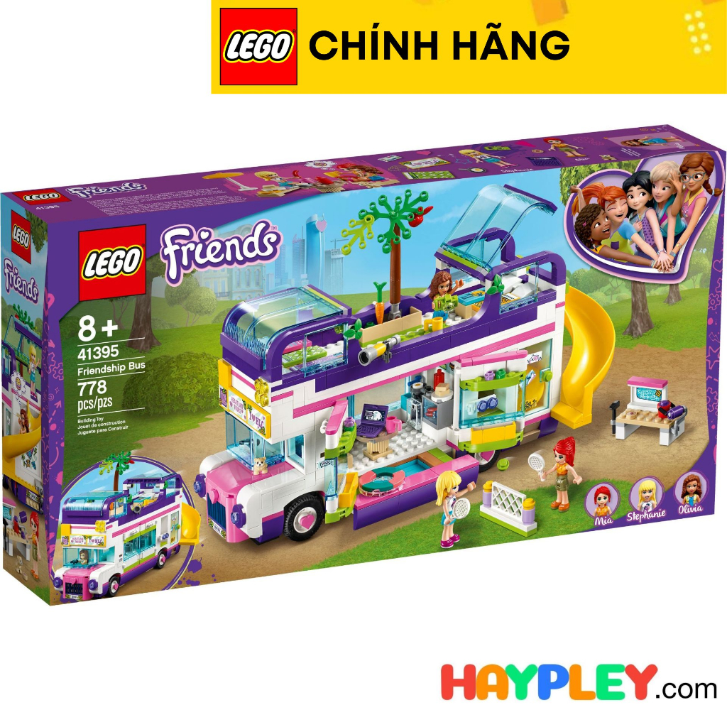 LEGO Friends 41395 Xe bus Tình bạn