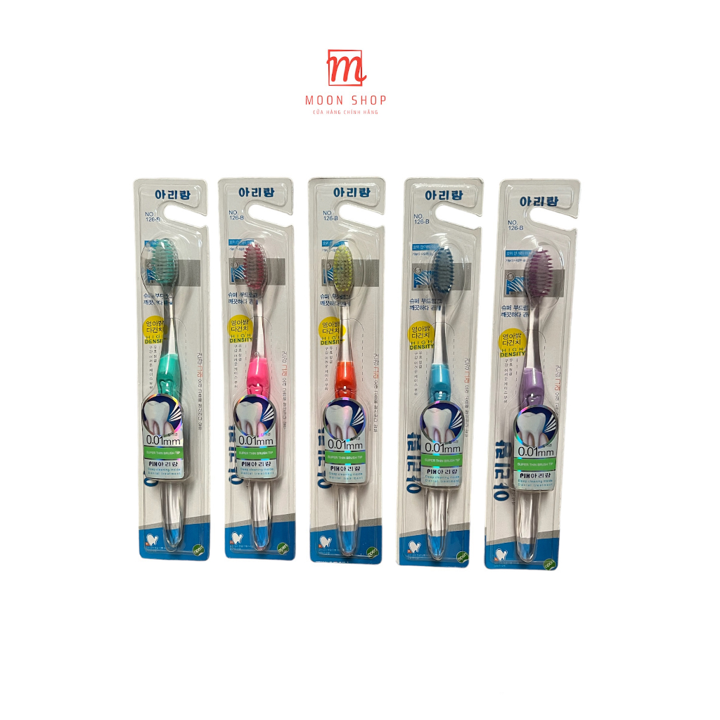 Combo 3 cây Bàn Chải Đánh Răng Lông Mềm NO126 Hàn Quốc