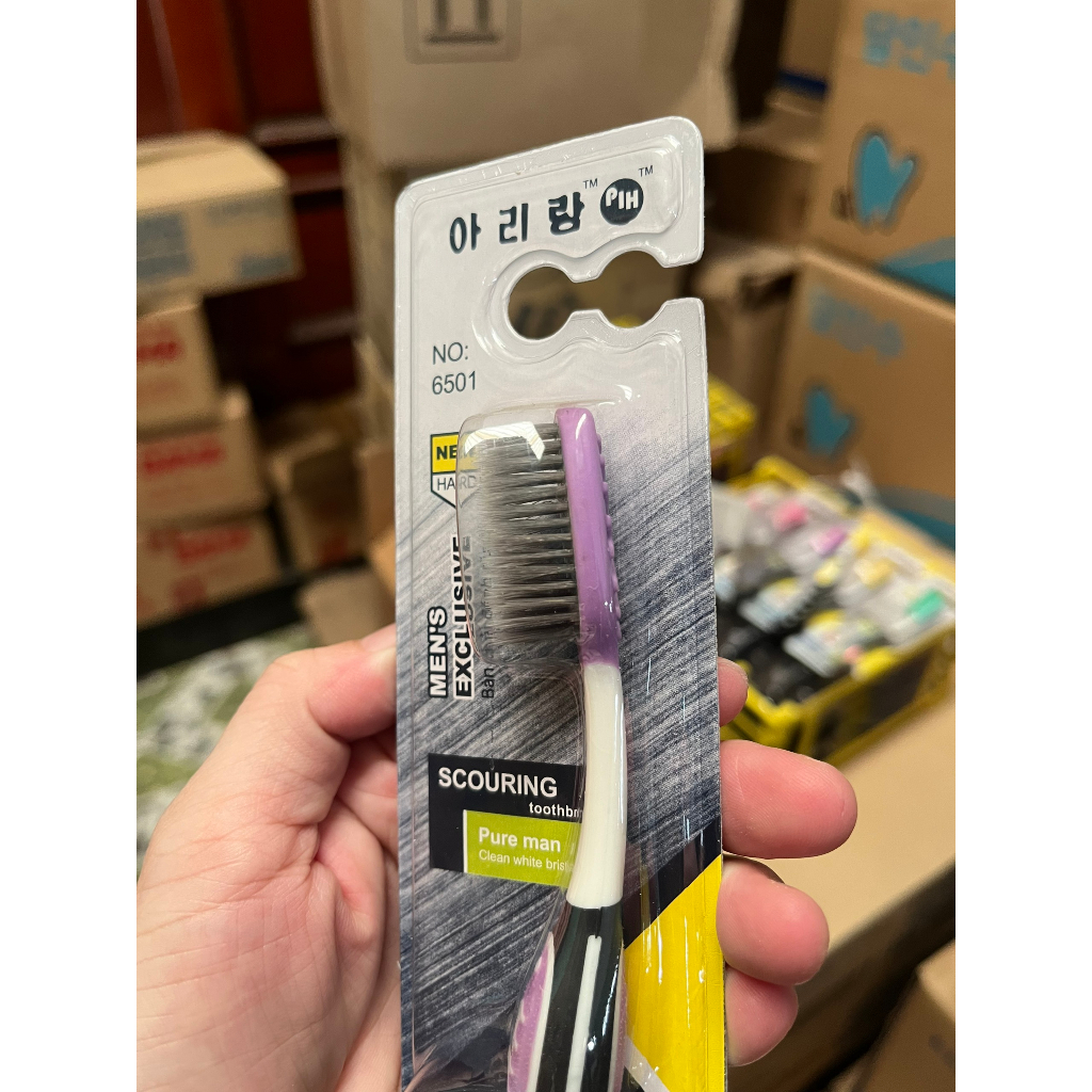 HCM - Bàn chải than tre hoạt tính Adongni lông mềm