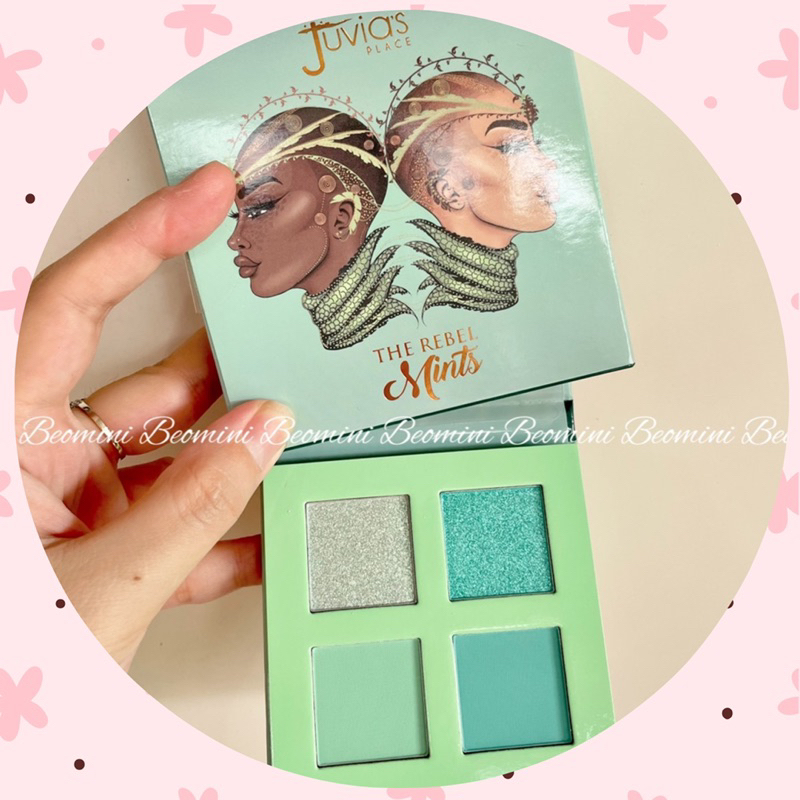 Bảng mắt JUVIA’s PLACE The Rebel Mint Eyeshadow Palette