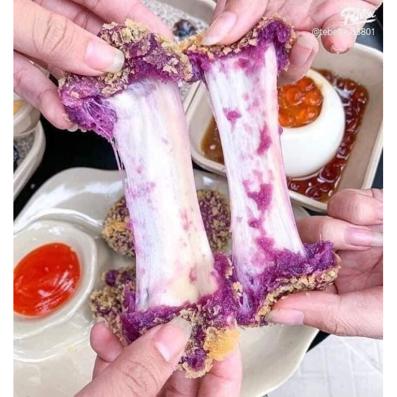 Khoai Lang Tím Nhân Phô Mai Hộp 12 cái (Ship Đà Nẵng)