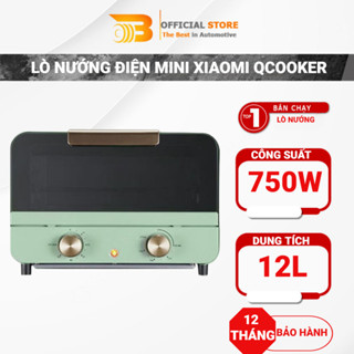  Lò nướng điện Lò nướng mini Xiaomi Qcooker CR-1201Y dung tích 12L công suất 750W hàng chính hãng 