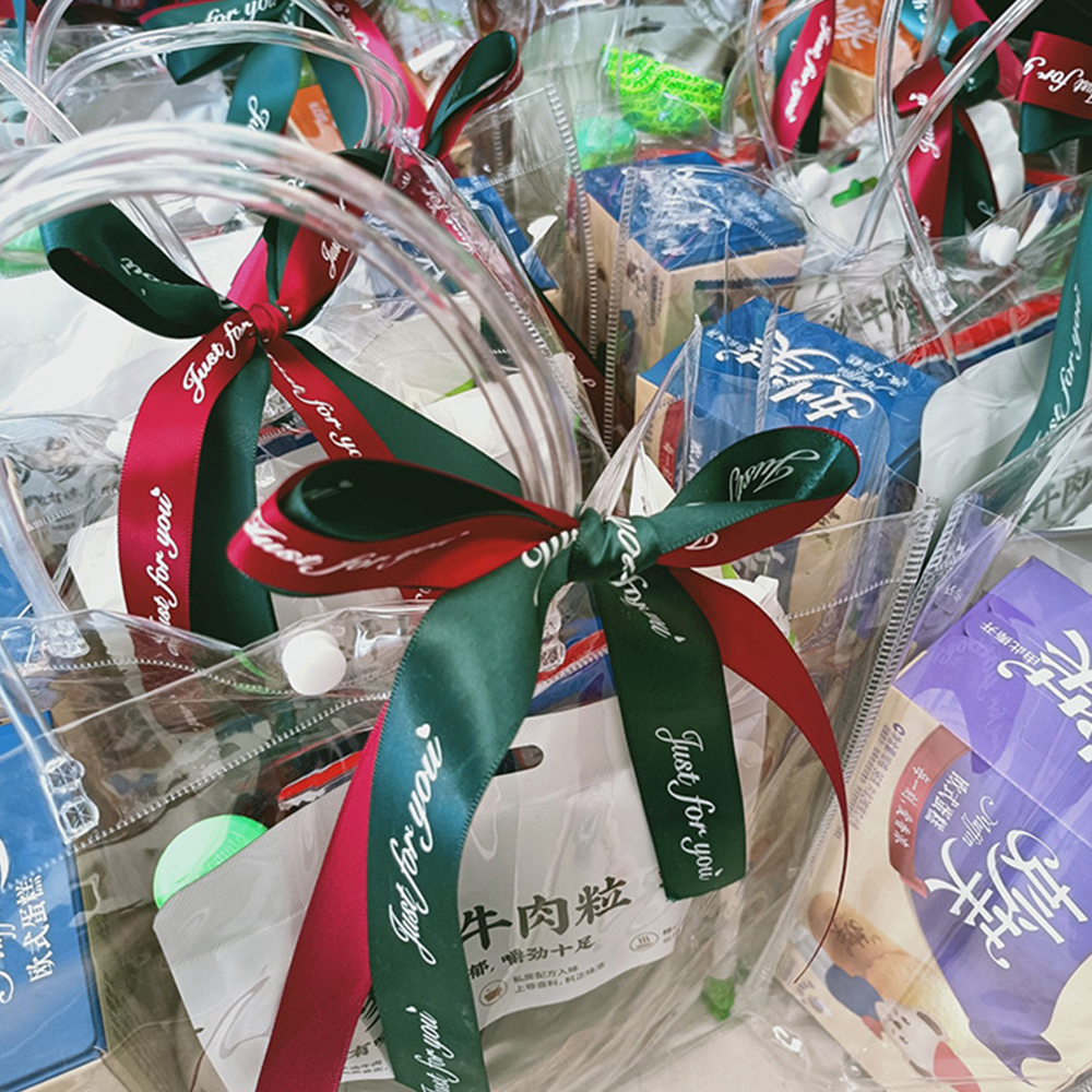 Dây Ruy Băng Trang Trí In Chữ "Just For You" 2.5cm Dài 41,5m Dành Cho Tiệc Cưới / Gói Quà