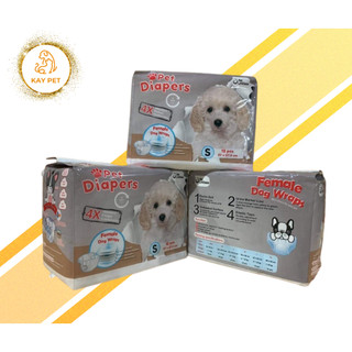 Pet diapers cho thú cưng - Tả bỉm cho chó bịch 12 miếng