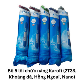 Lõi 5,6,7,8,9 - combo 5 lõi chức năng karofi