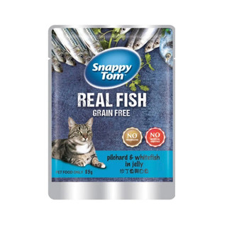 Pate SNAPPY TOM cho mèo gói 85g