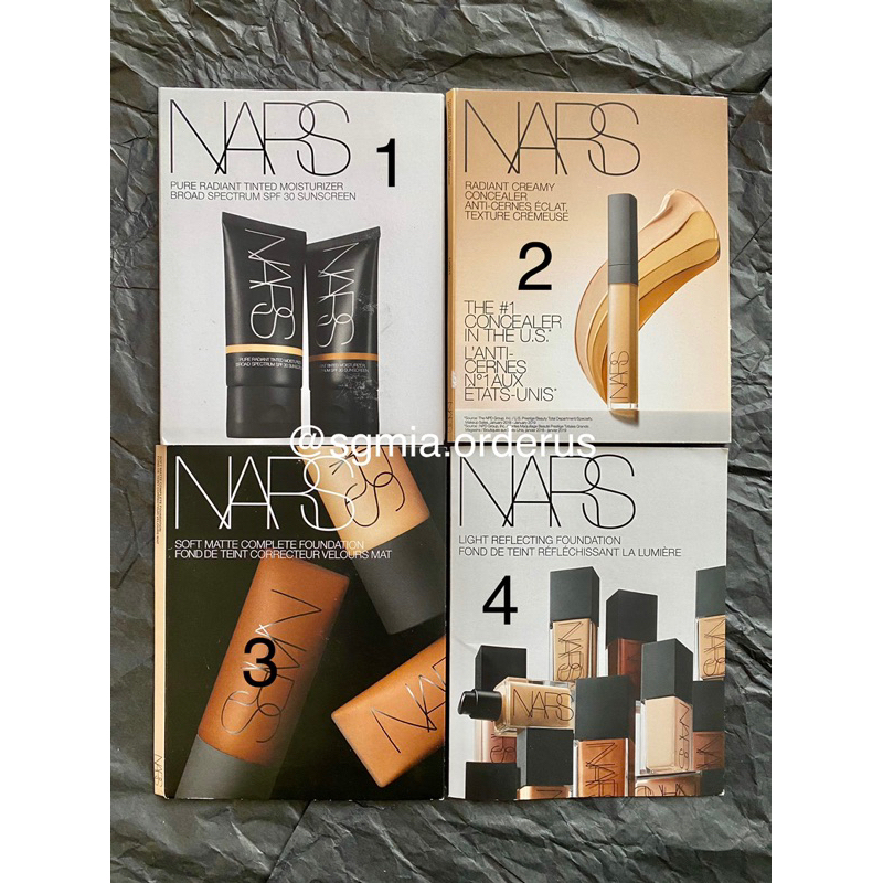 Sample Kem Nền + Kem che khuyết điểm NARS