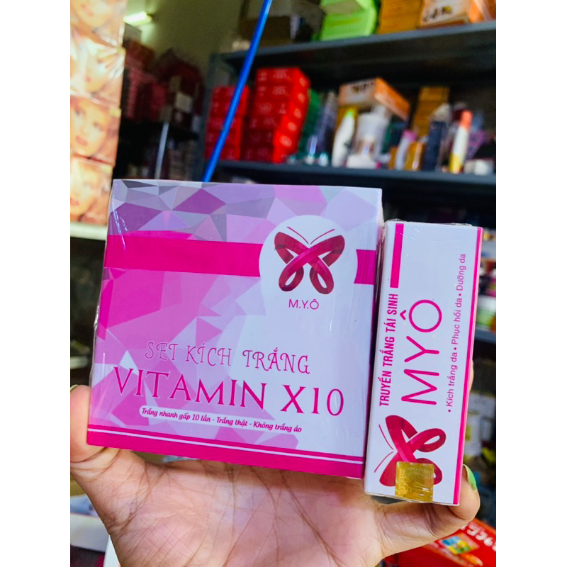 Set Kich trắng  chính hãng kg có chai tinh chất