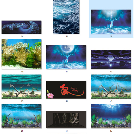 SLAE SỐC - GIẢM GIÁ SỐC - Tranh Hồ Cá Kich Thước 30x20cm_Giao Mẫu Ngẫu Nhiên