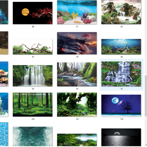 SLAE SỐC - GIẢM GIÁ SỐC - Tranh Hồ Cá Kich Thước 30x20cm_Giao Mẫu Ngẫu Nhiên