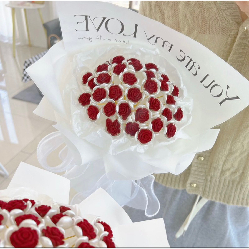 Giấy gói hoa combo 3 tờ, giấy bó hoa nhiều loại, ruy băng lẻ bó hoa