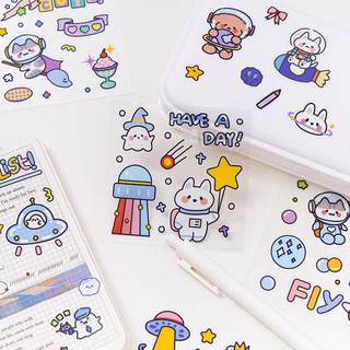 Miếng Dán Lẻ 2D Sticker Trang Trí