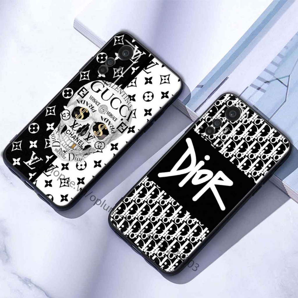 Ốp lưng Xiaomi Redmi Note 12S in hình hình thương hiệu thời trang cao cấp