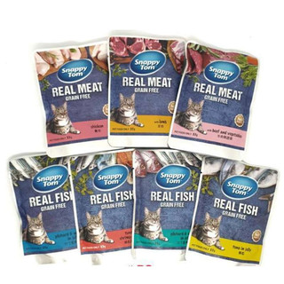 PATE SNAPPY TOM CHO MÈO ĐỦ VỊ GÓI 85G