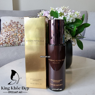 Sữa Dưỡng Nature Republic Ginseng Royal Silk Emulsion