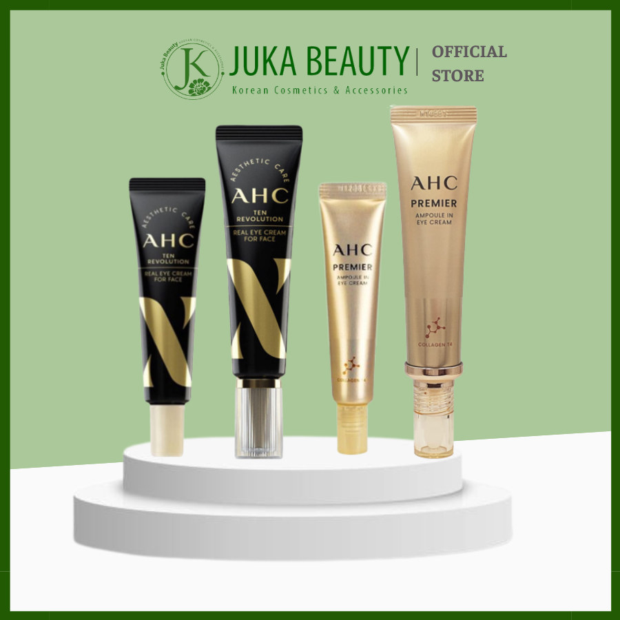 Kem dưỡng mắt AHC Time Rewind Real Eye Cream For Face / AHC Premier Ampoule In Eye Cream Anti-Anging