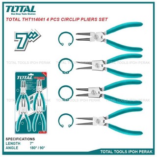 Bộ 4 kìm mở phe total tht114041