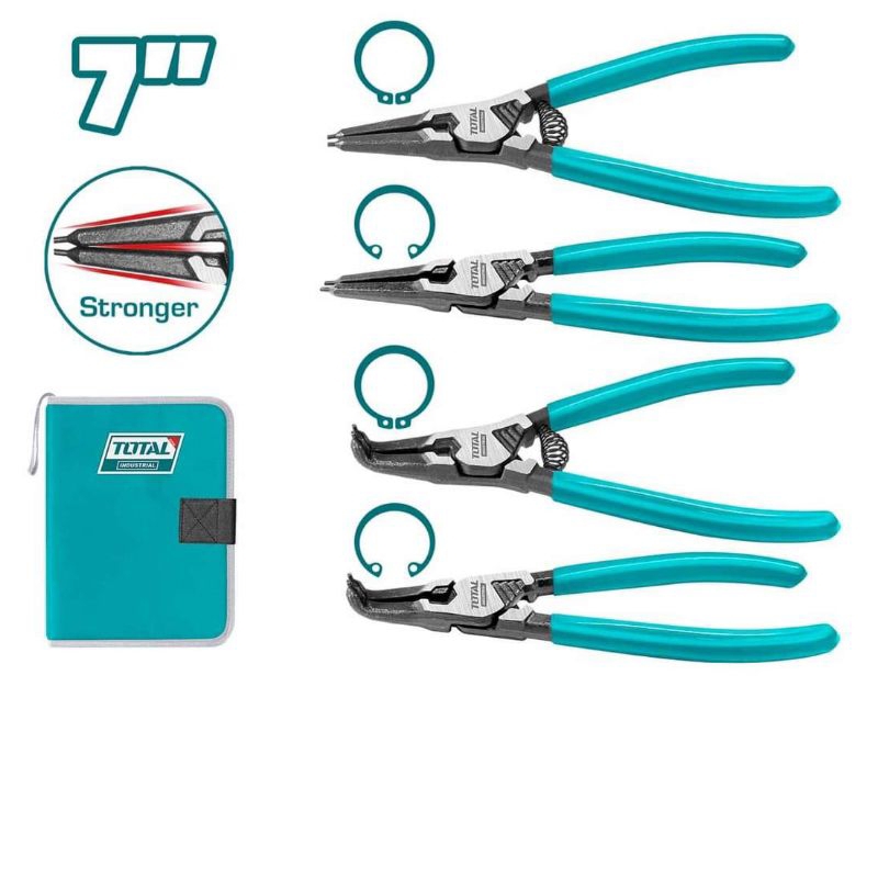 Bộ 4 Kìm mở phe (loại tốt) TOTAL THTJ214042