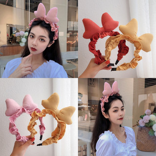 Băng đô rửa mặt NƠ BỰ phong cách Hàn Quốc
