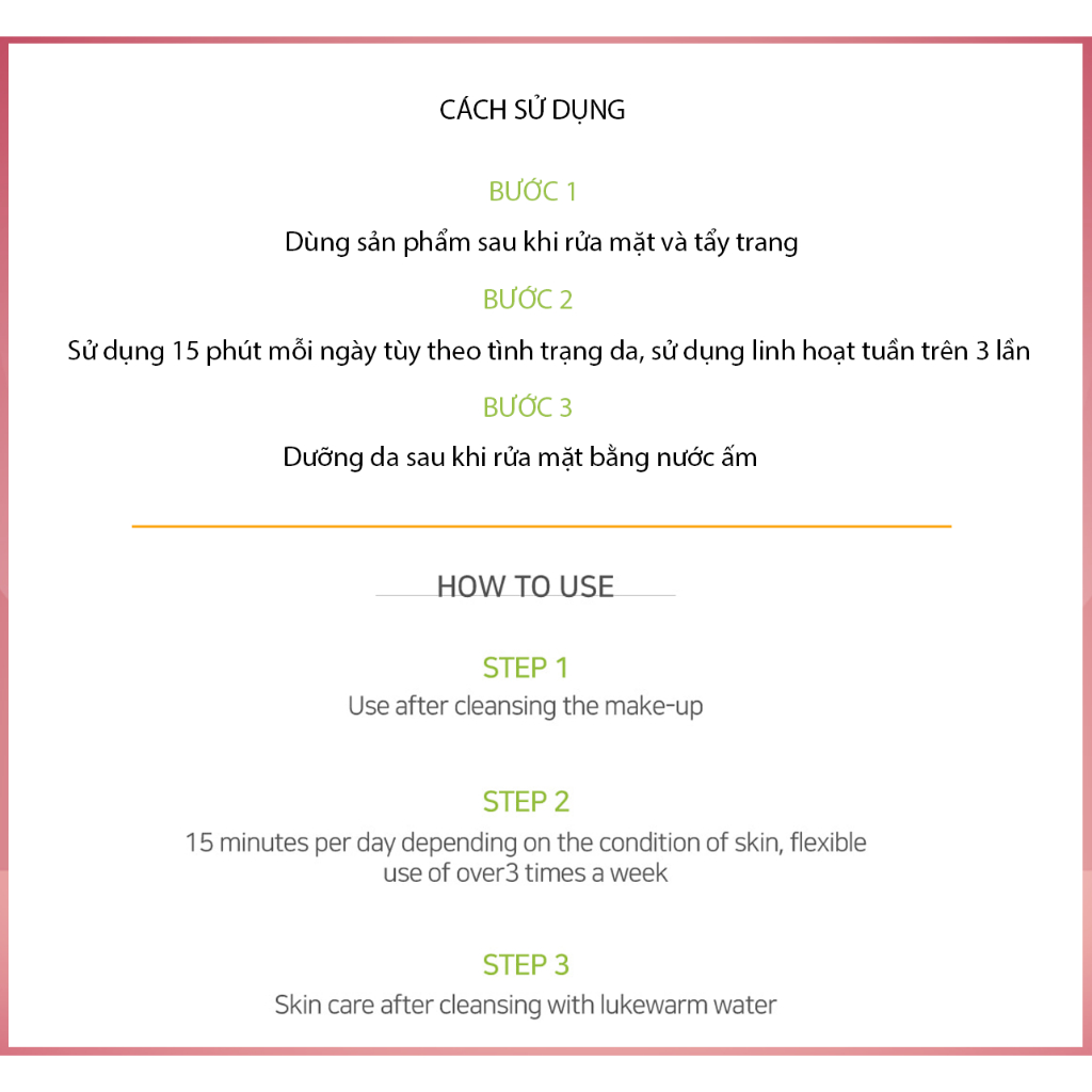 Mặt nạ LED chuyên sâu Cao Cấp L.Linic Intensive Led Mask Premium - Màu vàng hồng