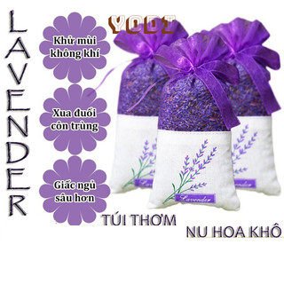 Túi Thơm Lavender Hoa Oải Hương, Túi Thơm Để Tủ Quần Áo, Thơm Phòng Treo Xe Ô Tô